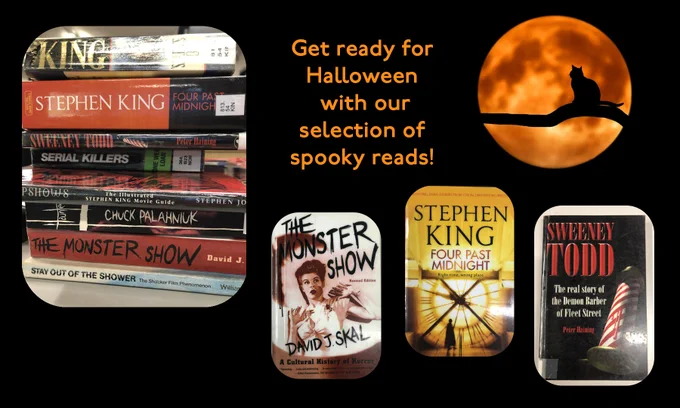 Get ready for Halloween with our selection of spooky reads!