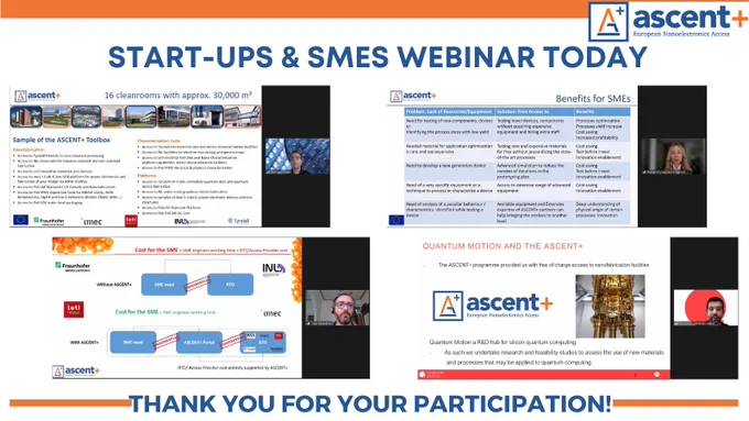 For more details on the benefit for the #smes / #startup and how to access:
➡️ If you are part of the Silicon Saxony e. V. Cluster, you can contact Alesia Ramanishyna
➡️ If you are part of the Minalogic Cluster, you can contact Tony Maindron

And consult our website: https://lnkd.in/dp6VU-b