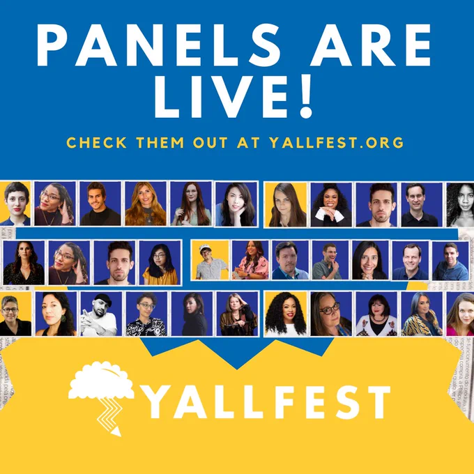 panels are live! check them out at yallfest.org