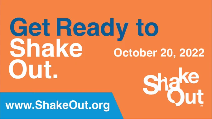 Get Ready to Shake Out: October 20, 2020. 