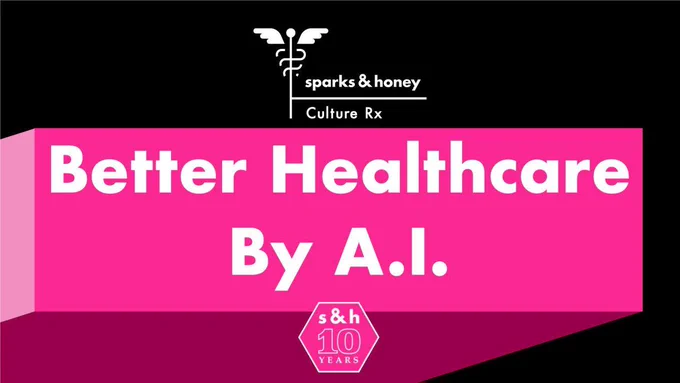 Better Healthcare by AI based on the new book "How AI Can Democratize Healthcare" by Michael Ferro, jr and Robin Farmanfarmaian

sparks&honey Culture Briefing livestream