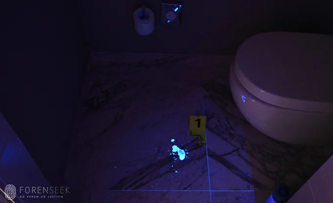 STK Spray use for semen screening on any kind of hard surfaces/materials on the rape scene 