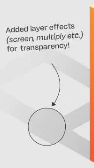 Shadow of a letter that fades off using a gradient mask in COLR v1.