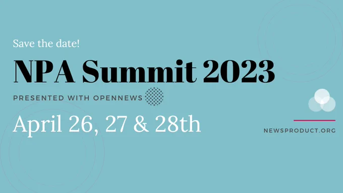 NPA Summit April 26, 27, 28!