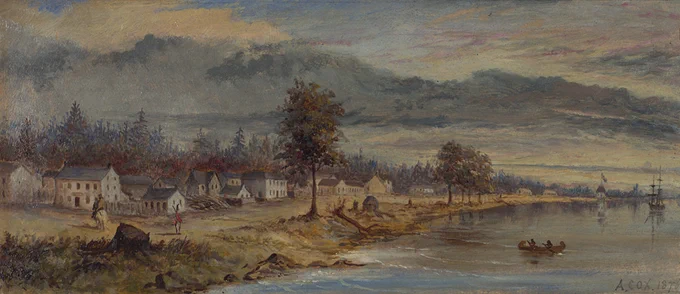 An 1803 painting of what would later become the City of Toronto