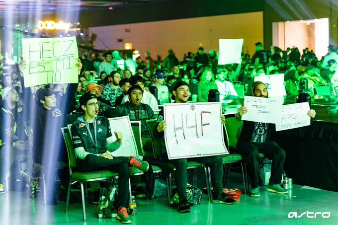 Crowd at Halo Championship Series Worlds 2022