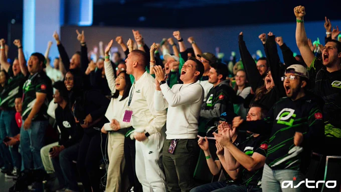 Crowd at Halo Championship Series Worlds 2022