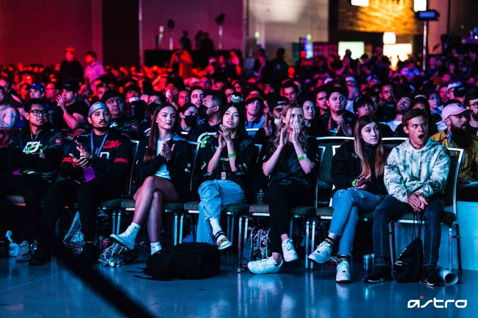 Crowd at Halo Championship Series Worlds 2022