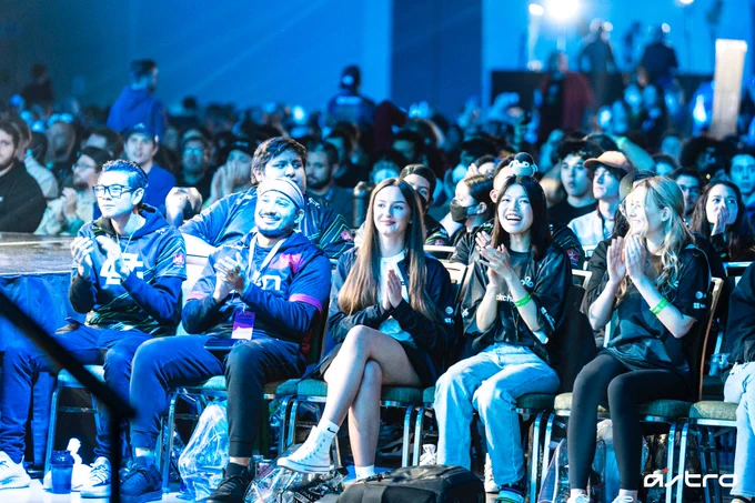 Crowd at Halo Championship Series Worlds 2022