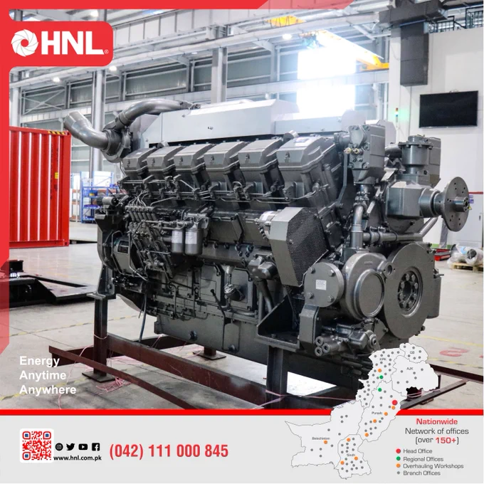 Equipped with components from internationally recognized brands, #generators are capable of meeting the energy needs of various applications and achieving high levels of performance.
For more information call us on 
 92-42-111-000-845

#HNL #HitechNetworks #Energy #Power #Solution #FreeEnergy #Transformer #Indstry #IndustrialTransformers #Solution #Commercial #GlobalSolution #VersatileSolution 
