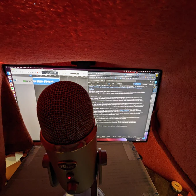 Recording audio under a blanket