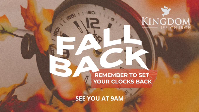 Daylight Savings Time Message