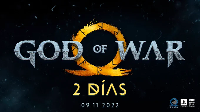 Quedan 2 días para el lanzamiento de God Of War Ragnarok en PS4 y PS5.