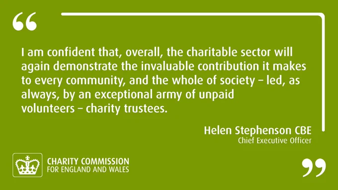 Helen Stephenson’s blog, discussing the changing times through which charity trustees are making a difference