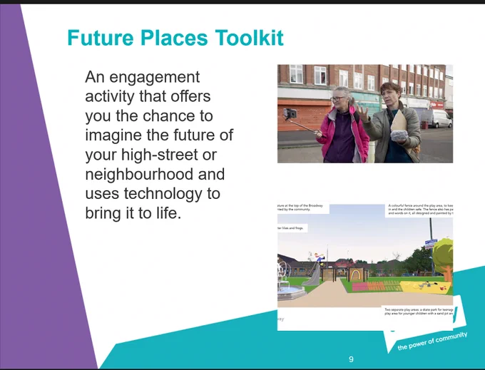 Future Places toolkit: An engagement activity that offers you the chance to imagine the future of your high street or neighbourhood and use technology to bring it to life