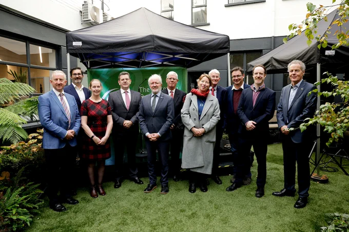 Minister of State for Heritage and Electoral Reform, Malcolm Noonan TD and The Discovery Programme Board