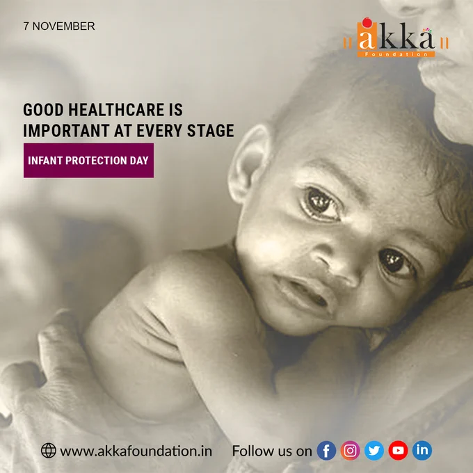 Good healthcare is important at every stage of a person's life. Unfortunately, many parts of our country cannot even provide basic healthcare facilities. Akka Foundation is trying to change this scenario by organising various health camps throughout the Latur district.

In its early days, one of the remarkable activities of the Akka Foundation was the 'Maha-Aarogya' camp. We reached more than one lakh people and provided them with free consultations by experts and surgeries. It included experts like - gynaecologists, ophthalmologists, etc.

Akka Foundation is also known to organise large-scale blood donation drives from time to time to fulfil the need of local blood banks and more. During COVID times, all noticed our work, as we were the first ones providing vaccines door-to-door to make it easier for disabled people.

Akka Foundation is doing its bit to make this world a better place and on this Infant Protection Day, we urge you to take a step towards helping our society and our coun