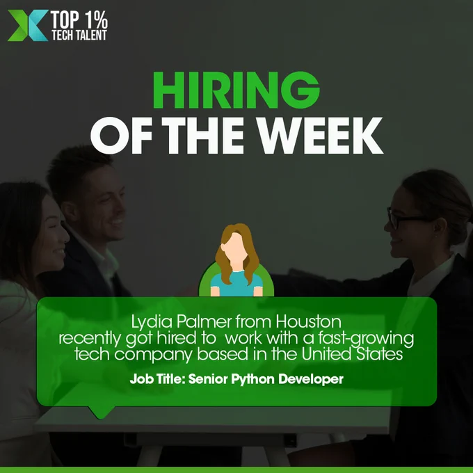 Hiring Of The Week