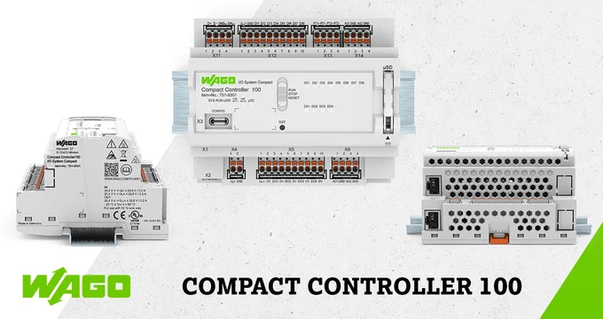 Maximum Performance in Minimum Space: WAGO Compact Controller 100