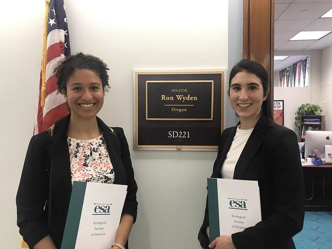 2019 GSPA recipients Vanessa Constant and Sara Gonzalez
