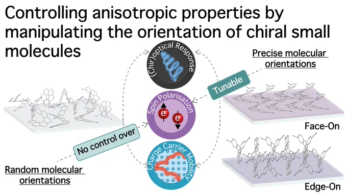 a graphical abstract describing our paper, including diagrams of the molecules and strategy using in this work. by tuning molecular packing we can control optical properties.