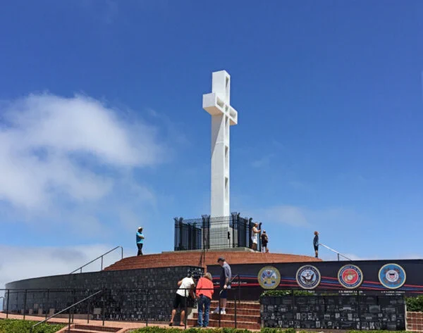 The National Veterans Memorial at Mt. Soledad in San Diego will be hosting an event honoring the Navajo Code Talkers on Veterans Day. (Photo: Virginia Hill)