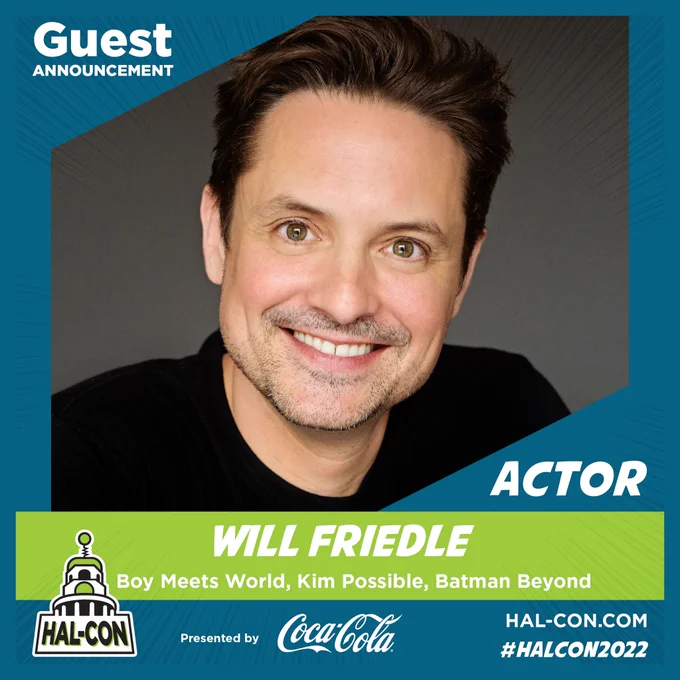 Will Friedle at Hal-Con