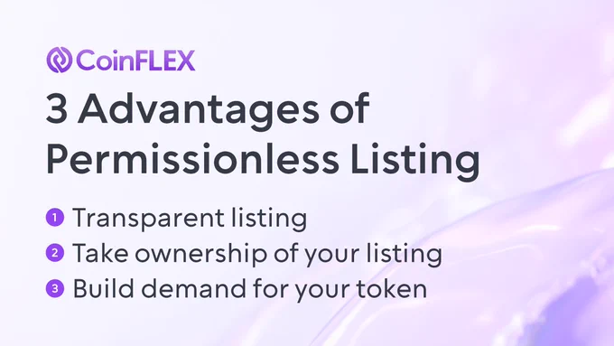 3 Advantages of Permissionless Listing