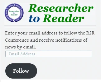Image showing what the sign-up box looks like on the website