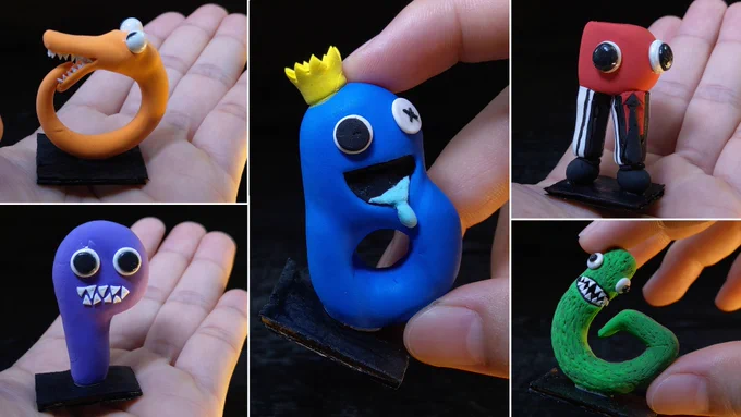 I making Blue rainbow friends but like letter B from alphabet lore mode with clay.
Hope you like!
And support me by subscribing and leaving your comments. Thank you so much!

#rainbowfriends
#rainbowfriendsroblox
#alphabetlore 
#alphabet 
#2t_clay 
#2tclay  
#polymerclay 

Track: Dryskill & Max Brhon - War Machine [NCS Release]
Music provided by NoCopyrightSounds.
Watch: https://youtu.be/DKw4rBedrRA
Free Download / Stream: http://ncs.io/WarMachine

Track: Guy Arthur - Runaway [NCS Release]
Music provided by NoCopyrightSounds.
Watch: https://youtu.be/TH6jeGrmoVs
Free Download / Stream: http://ncs.io/GA_Runaway

Social: 
Youtube: https://www.youtube.com/c/2TClay
Facebook: https://www.facebook.com/2T.clay
Twitter : https://twitter.com/2T_clay
Tumblr: https://www.tumblr.com/blog/2tclay
Pinterest: https://www.pinterest.com/2T_Clay/
Tiktok: https://www.tiktok.com/@2tclay