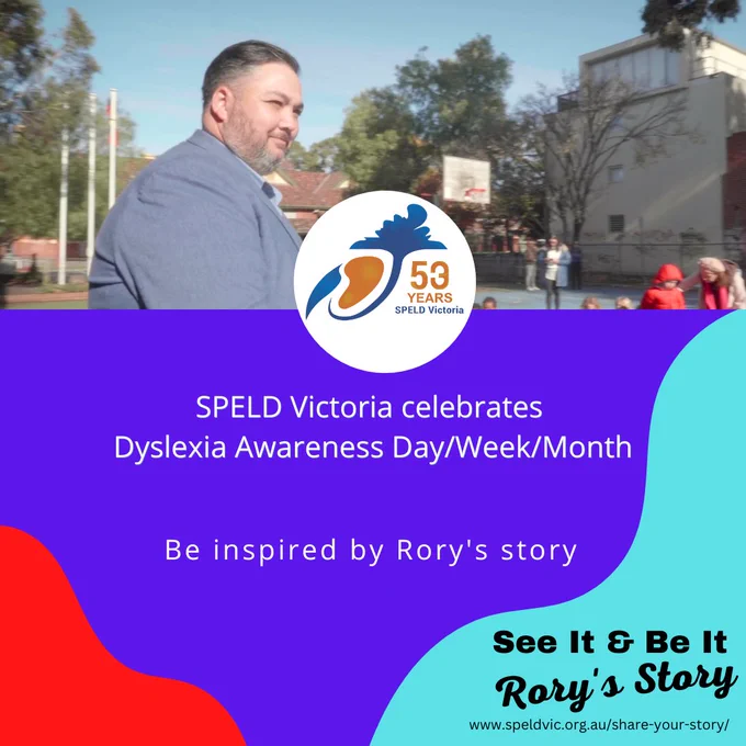 See it & Be It - Rory's Story - SPELD Victoria's feature video