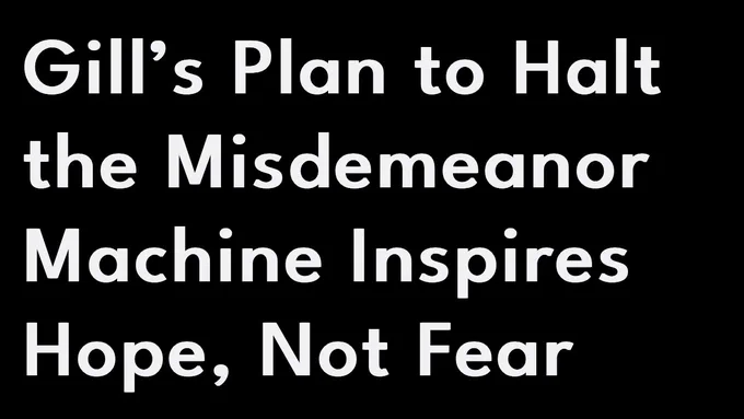 Gill’s Plan to Halt the Misdemeanor Machine Inspires Hope, Not Fear
A letter from the City Attorney Coalition in support of Faisal Gill's policies
