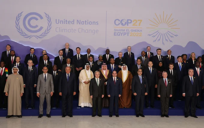 Group photo from COP27
