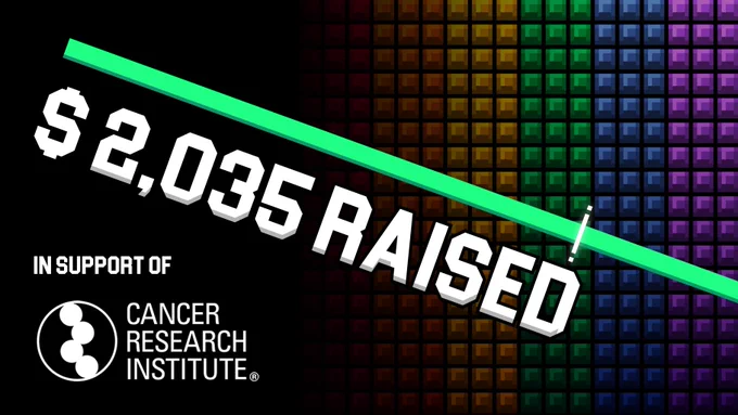 $2035 raised in support of the Cancer Research Institute