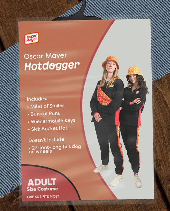 Hottdogger Halloween Costume