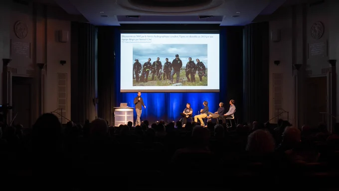 Vincent Delmas archéologue et plongeur à l’Institut de Recherche en Histoire maritime et Archéologie Subaquatique (IRHMAS)