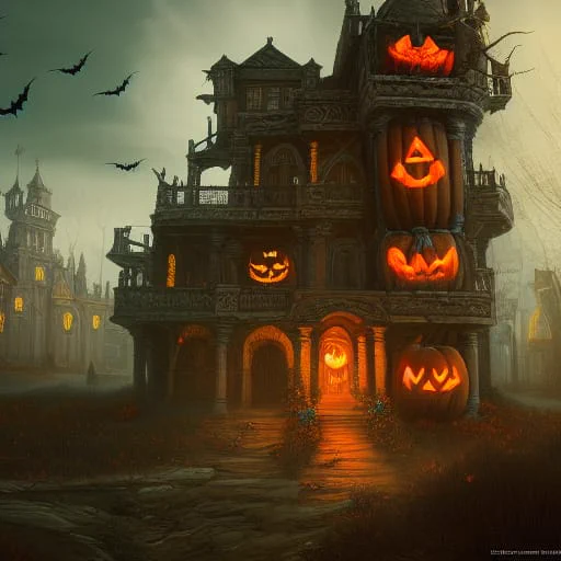 AI Generated "Halloween" image