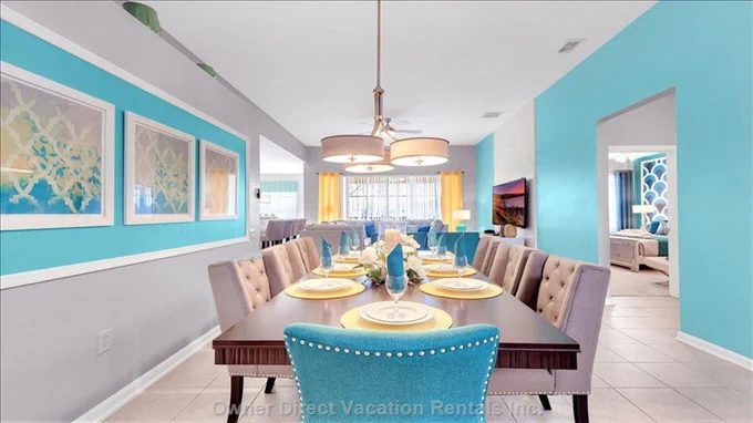 This really is a dream home for guests sharing a perfect vacation in Orlando with family and friends, all at a fraction of the cost of staying in a typical hotel! ID 246624 OwnerDirect.com