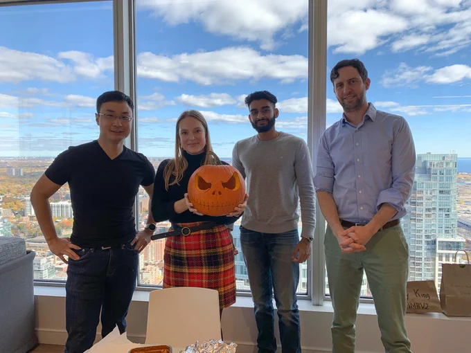 Pumpkin carving at QuadReal