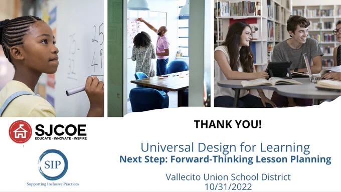 Screenshot of the Thank You slide for the presentation