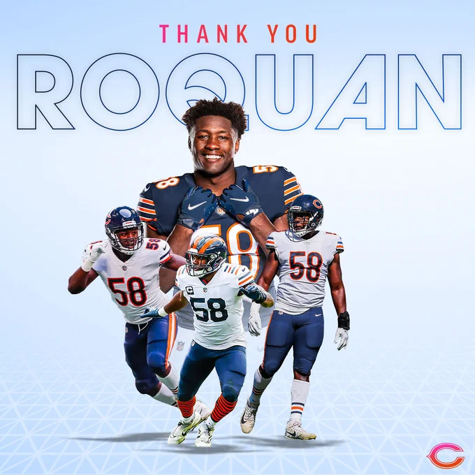 Roquan Smith thank you graphic