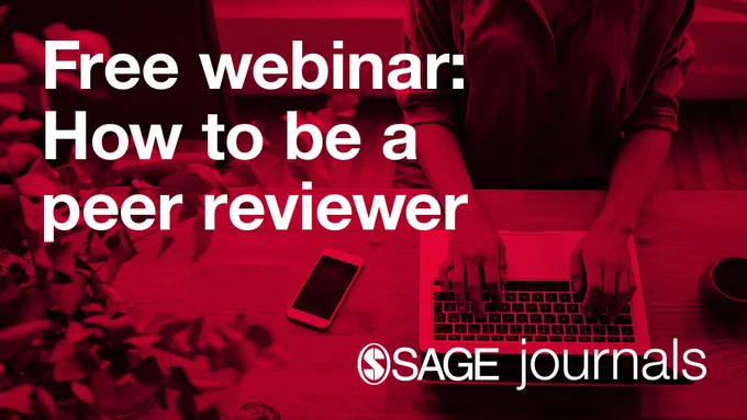Free webinar: How to be a peer reviewer