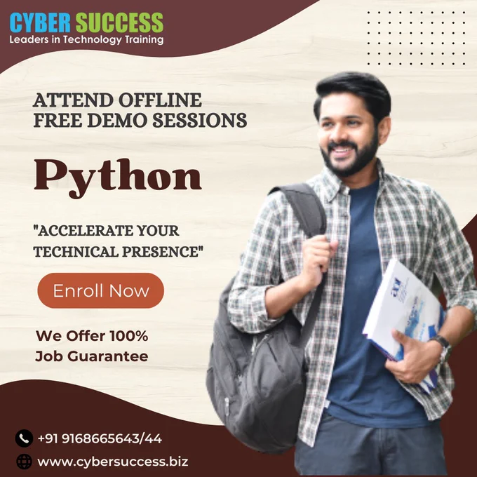 Python course online offline Cyber success