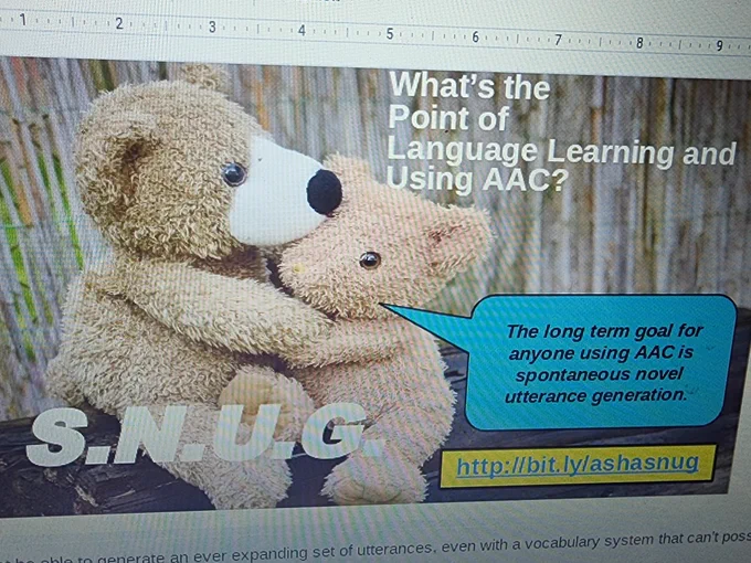 2 Bears hugging with description S.N.U.G - spontaneous novel utterance generation. 