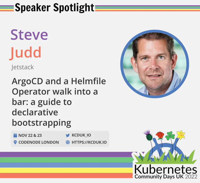 Steve Judd: Jetstack: ArgoCD and a Helmfile Operator walk into a bar: a guide to declarative bootstrapping