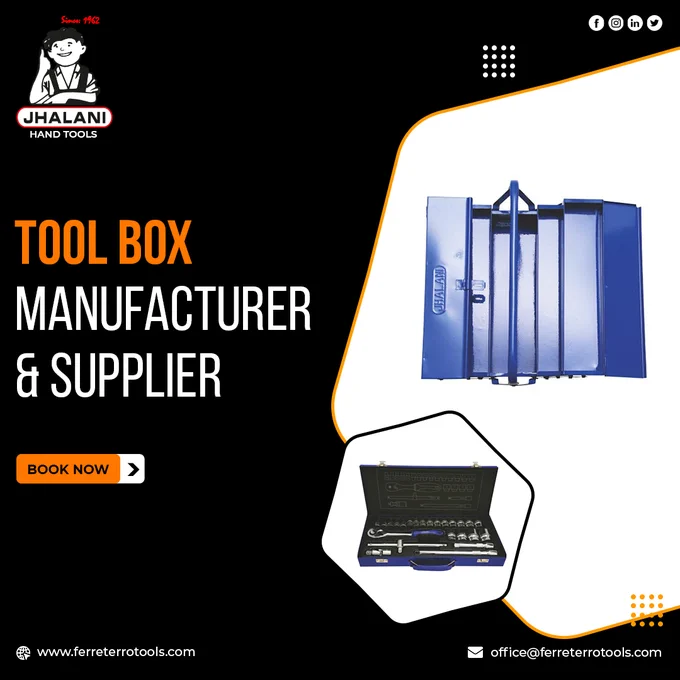 One perfect toolbox can make every mechanical job done right but choosing a toolbox can be tough at times.

Ferreterro tools are the leading toolbox manufacturer and supplier with their products reaching many nations.