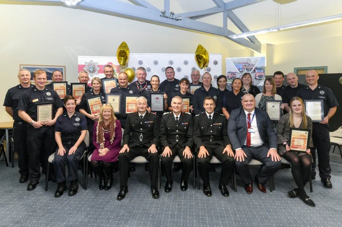 Cumbria Fire and Rescue Service People Awards 2022 winners and highly commended nominees.