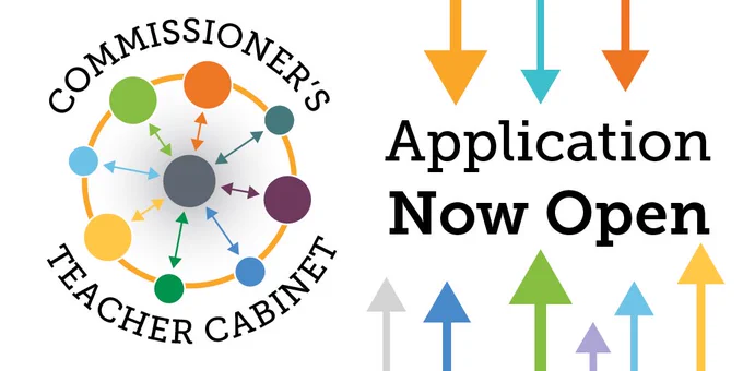 Commissioner's Teacher Cabinet Application Now Open