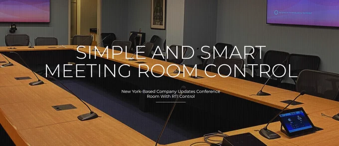 Automated Audio Video Conference room