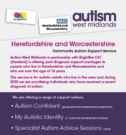 Herefordshire and Worcestershire Autism Support Service